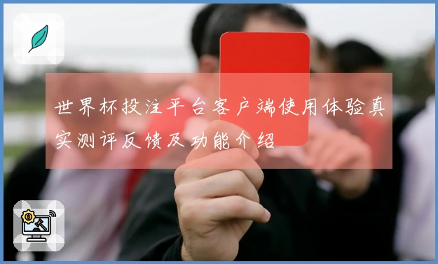 世界杯投注平台客户端使用体验真实测评反馈及功能介绍