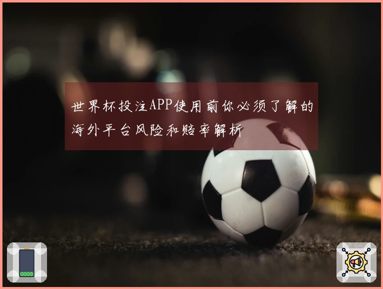世界杯投注APP使用前你必须了解的海外平台风险和赔率解析