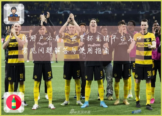 新用户必看：世界杯竞猜平台入口常见问题解答与使用指南